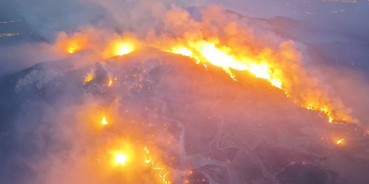 Denizli’den Aydın’a sıçrayan yangın 3’üncü gününde