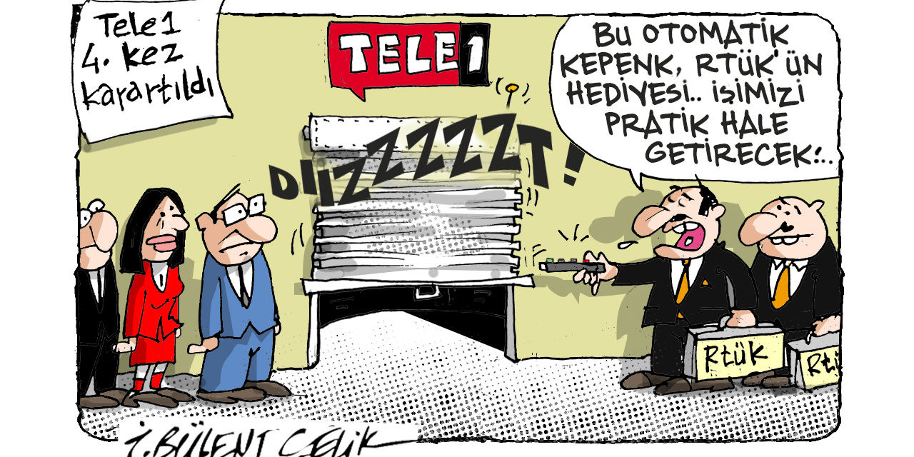 İ. Bülent Çelik'in 1 Eylül 2025 tarihli karikatürü