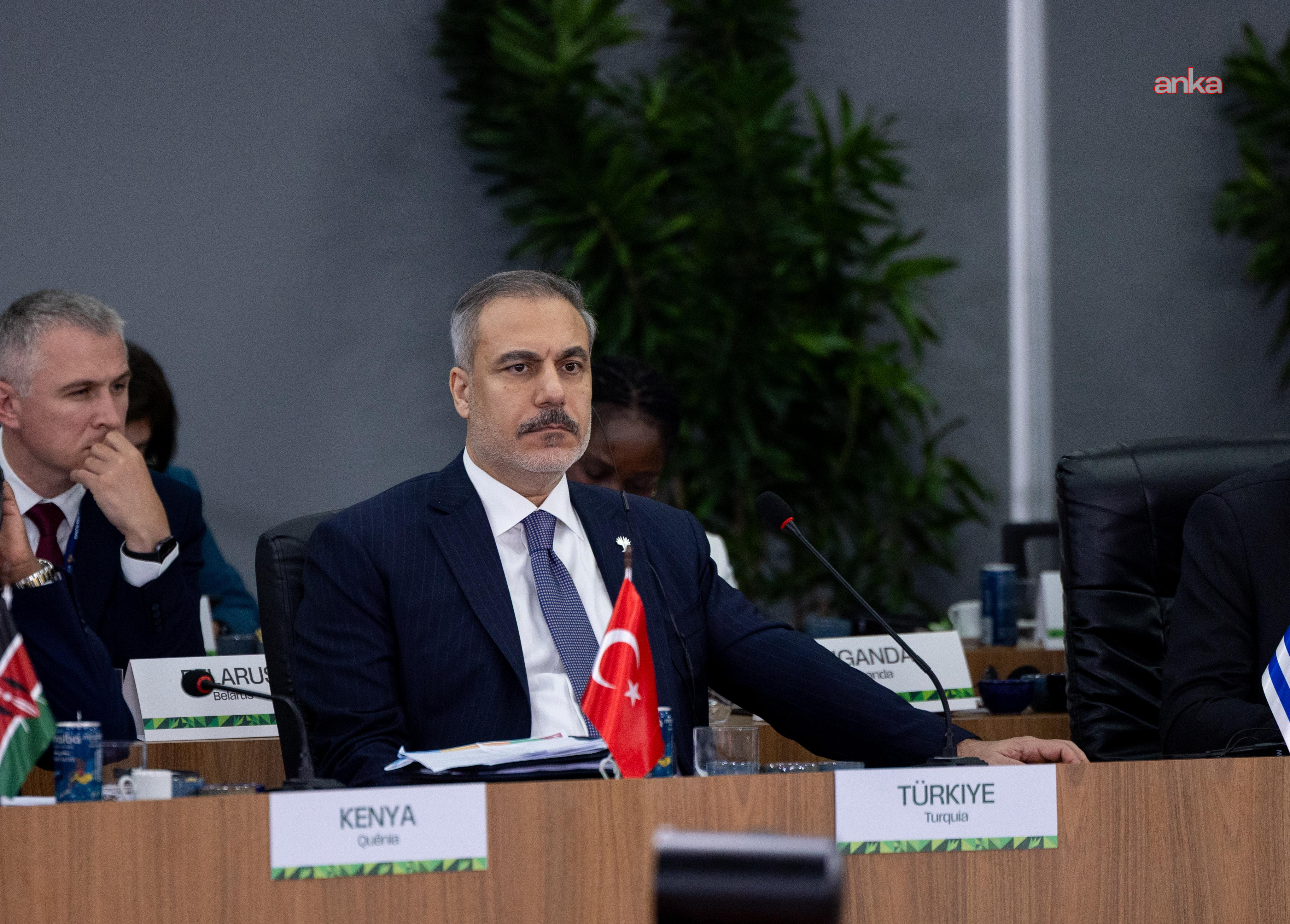 Dışişleri Bakanı Fidan, Filistin Devlet Başkanı Yardımcısı Şeyh ile görüştü