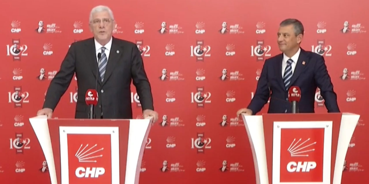 İYİ Parti lideri Müsavat Dervişoğlu’ndan CHP lideri Özgür Özel’e ziyaret