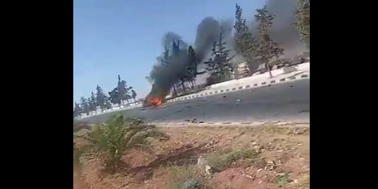 Halep'te havalimanı yakınında patlama