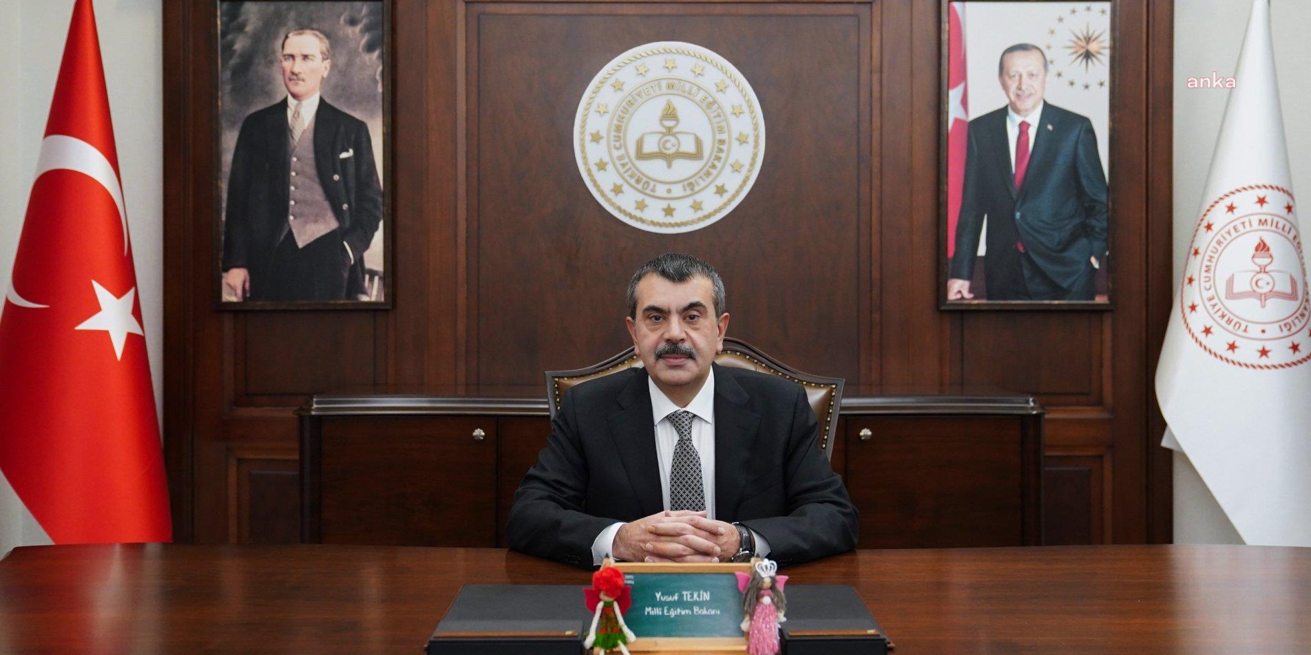 12 yıllık zorunlu eğitimi tartışmaya açan Milli Eğitim Bakanı Tekin'den geri adım