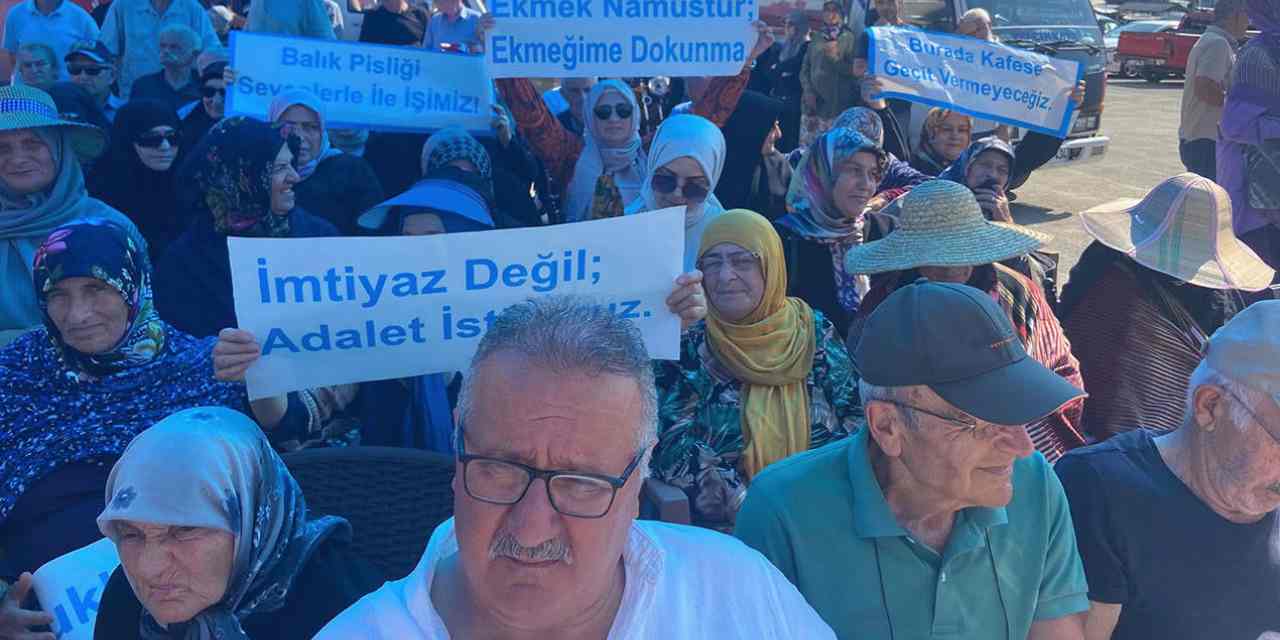 Erdoğan'ın memleketi ayakta: Kafes balıkçılığına son verin