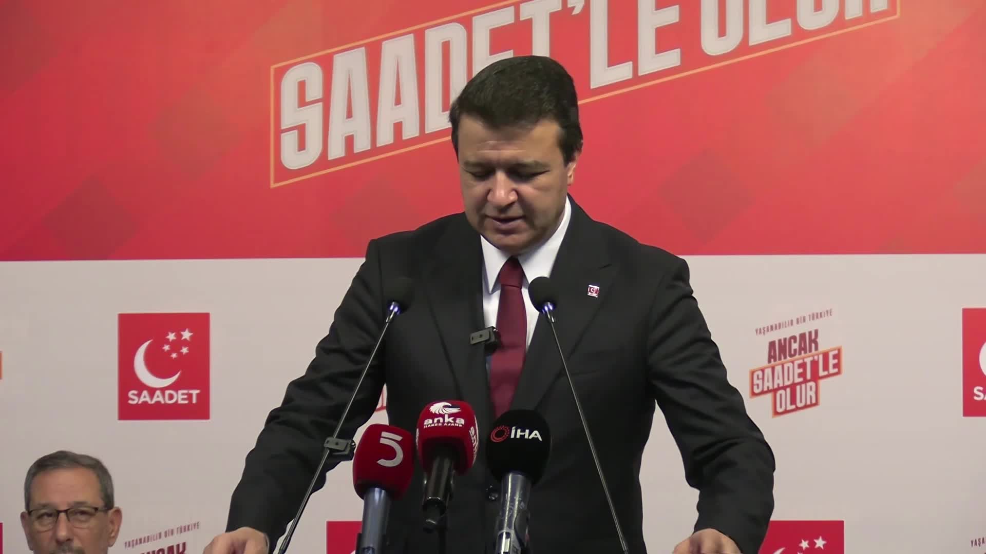 Saadet Partisi Genel Başkanı: İktidar, muhalefeti dizayn etmek için gece gündüz çalışıyor'