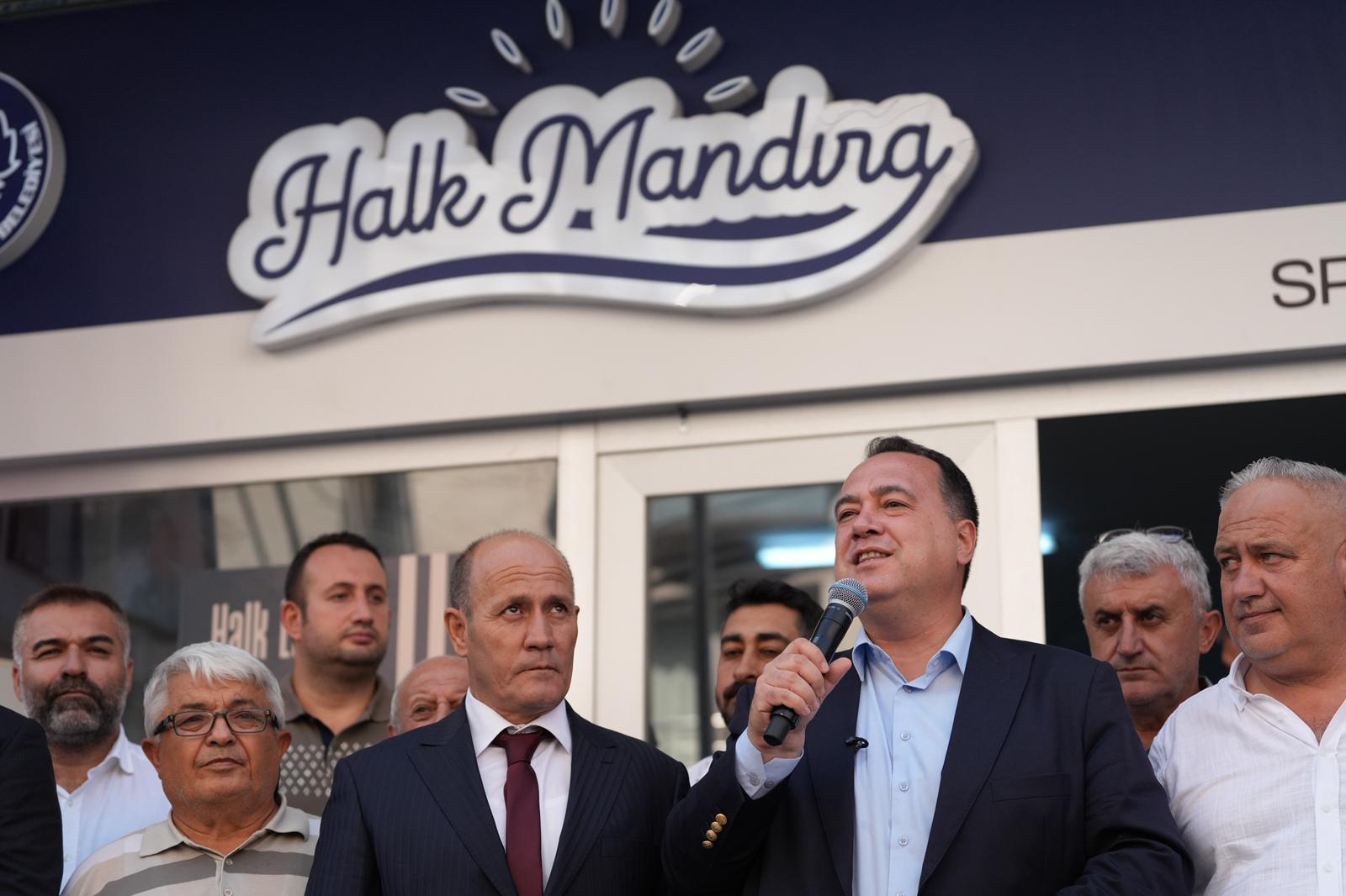 Ahmetli’de Halk Ekmek ve Halk Mandıra hizmete açıldı