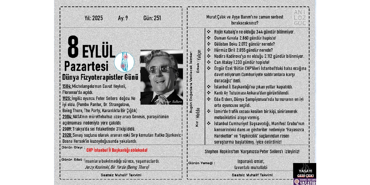 Dünya Fizyoterapistler Günü