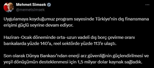 Mehmet Şimşek 2015'te 1,5 milyar dolar için 'çerez parası' demişti
