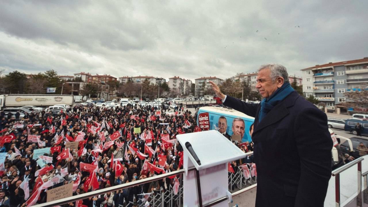 Ankara'da Mansur Yavaş farkı açıyor, AKP eriyor