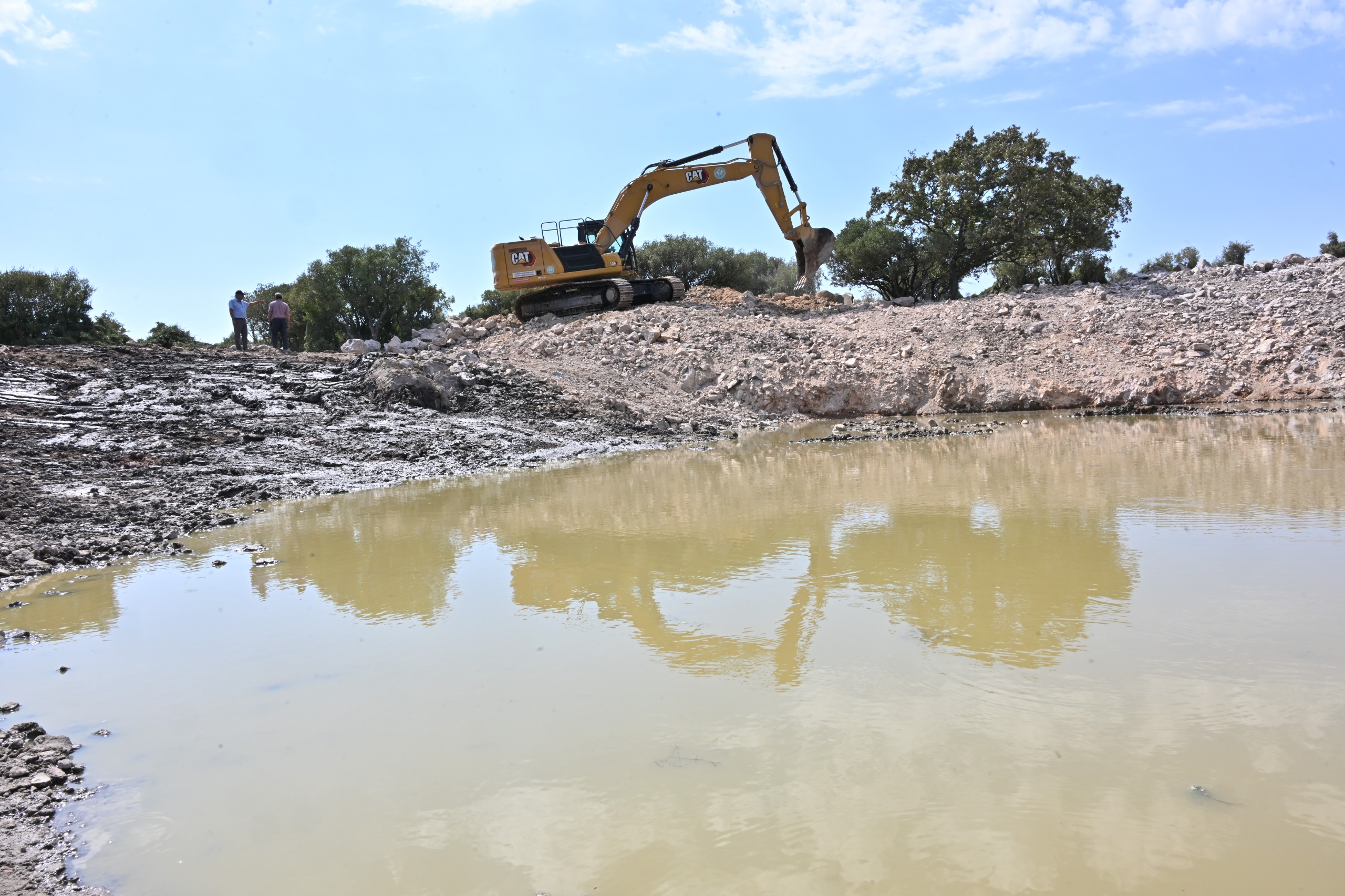 Göletler temizleniyor, kapasite artırılıyor