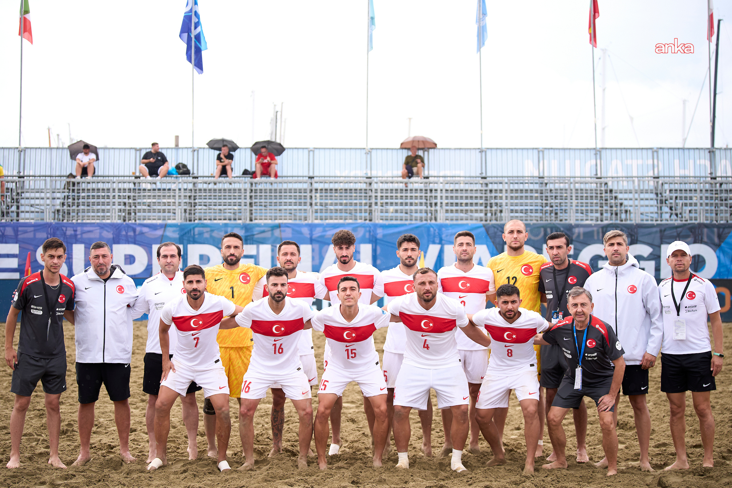 Türkiye A Milli Plaj Futbolu Milli Takımı, Gürcistan'ı 4-1 mağlup etti