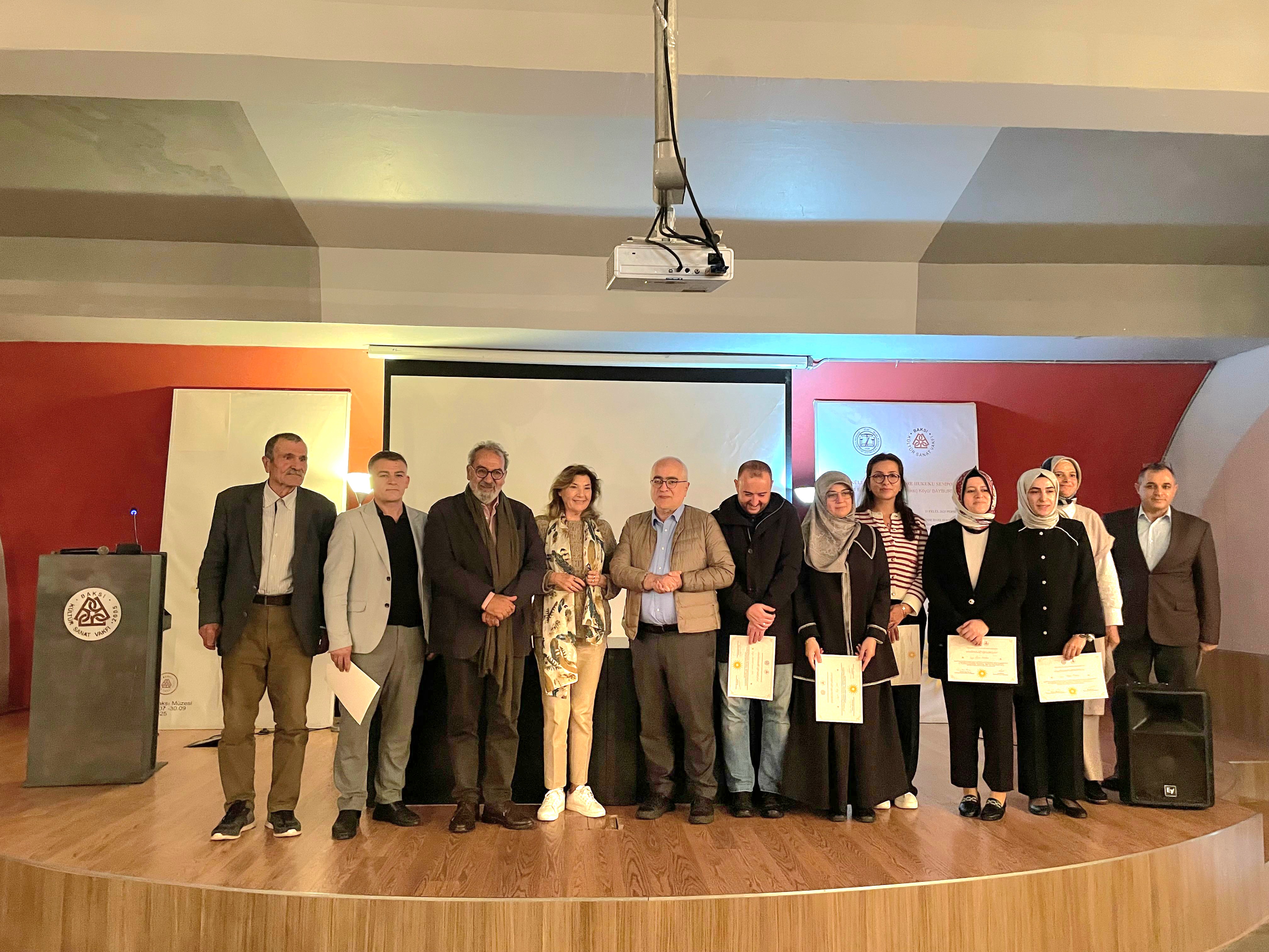 Baksı Müzesi’nde kültür, sanat ve hukuk buluştu