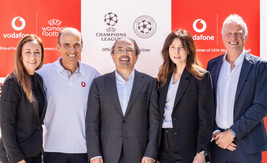 Vodafone’dan Şampiyonlar Ligi ve UEFA Kadın Futbolu’na büyük destek