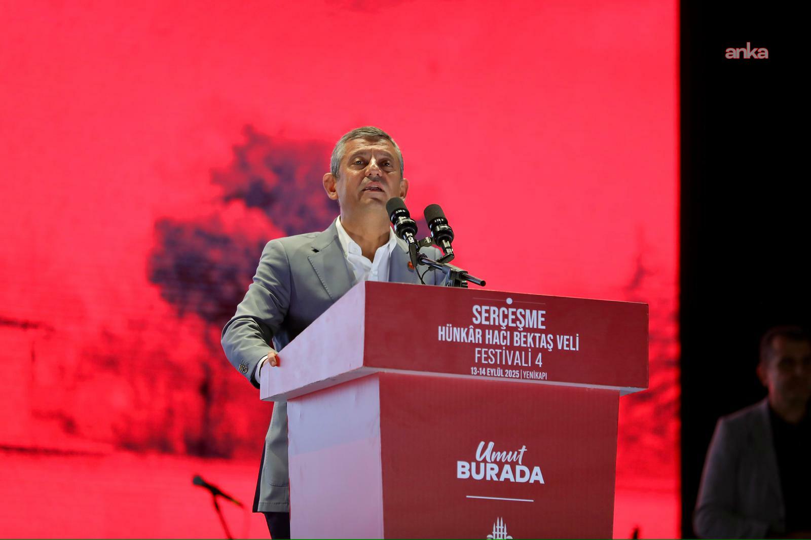 Özgür Özel: "Yarın iktidar olduğumuzda zalim olmayacağız"