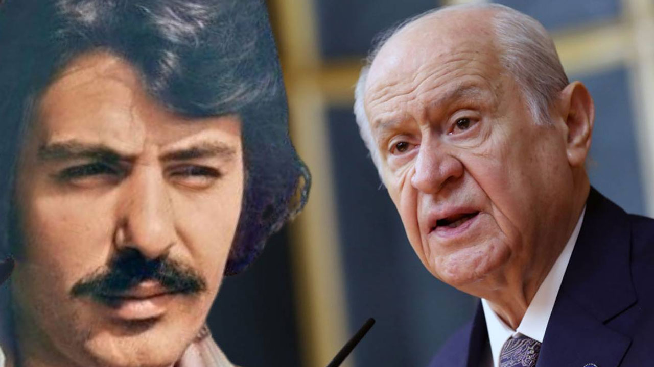 Devlet Bahçeli'den, Ferdi Tayfur'un kabrine özel mezar taşı