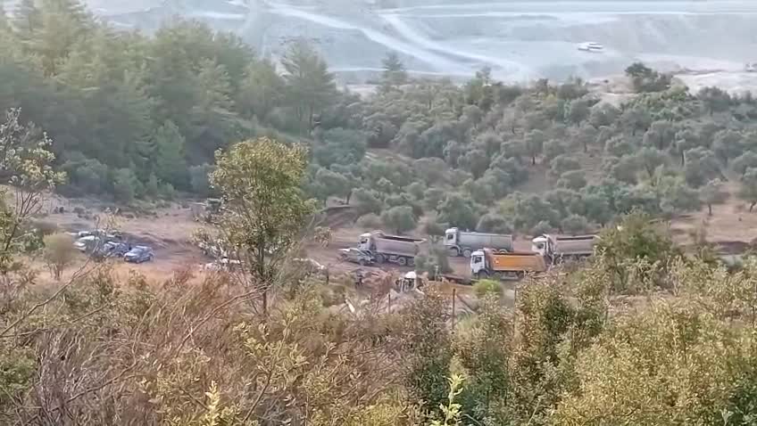 Akbelen'deki kıyıma İzmir Barosu'ndan tepki: “Zeytincilik Yasası hiçe sayılarak yapılan bu yok ediş suçtur”