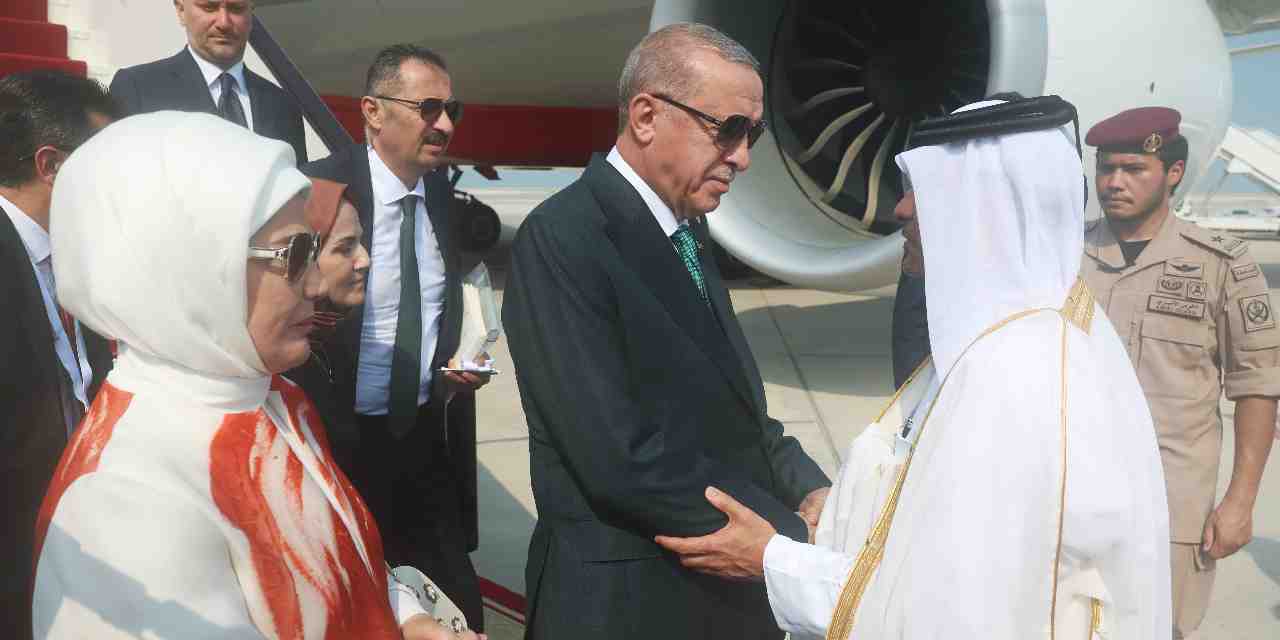 İsrail saldırısından sonra Erdoğan Katar'da