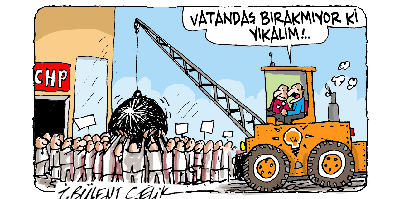 İ. Bülent Çelik'in 16 Eylül 2025 tarihli karikatürü