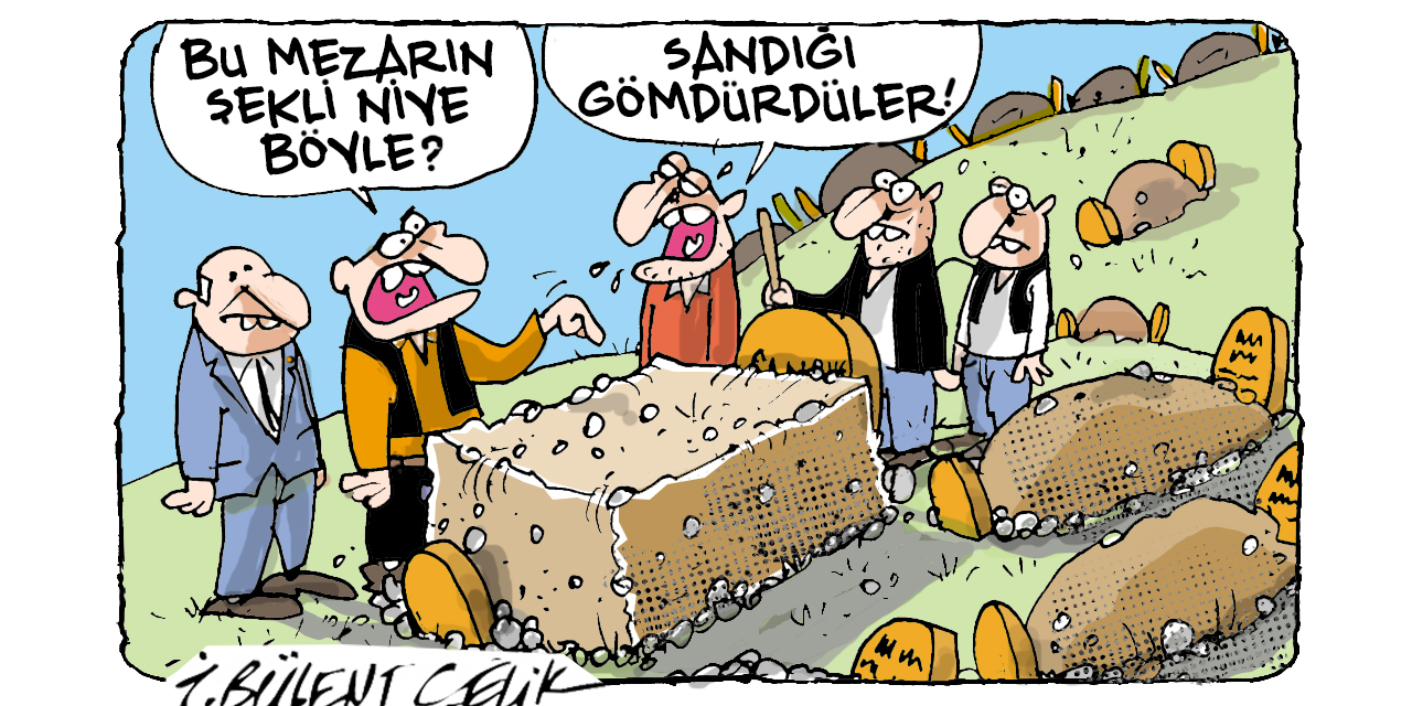 İ. Bülent Çelik'in 17 Eylül 2025 tarihli karikatürü