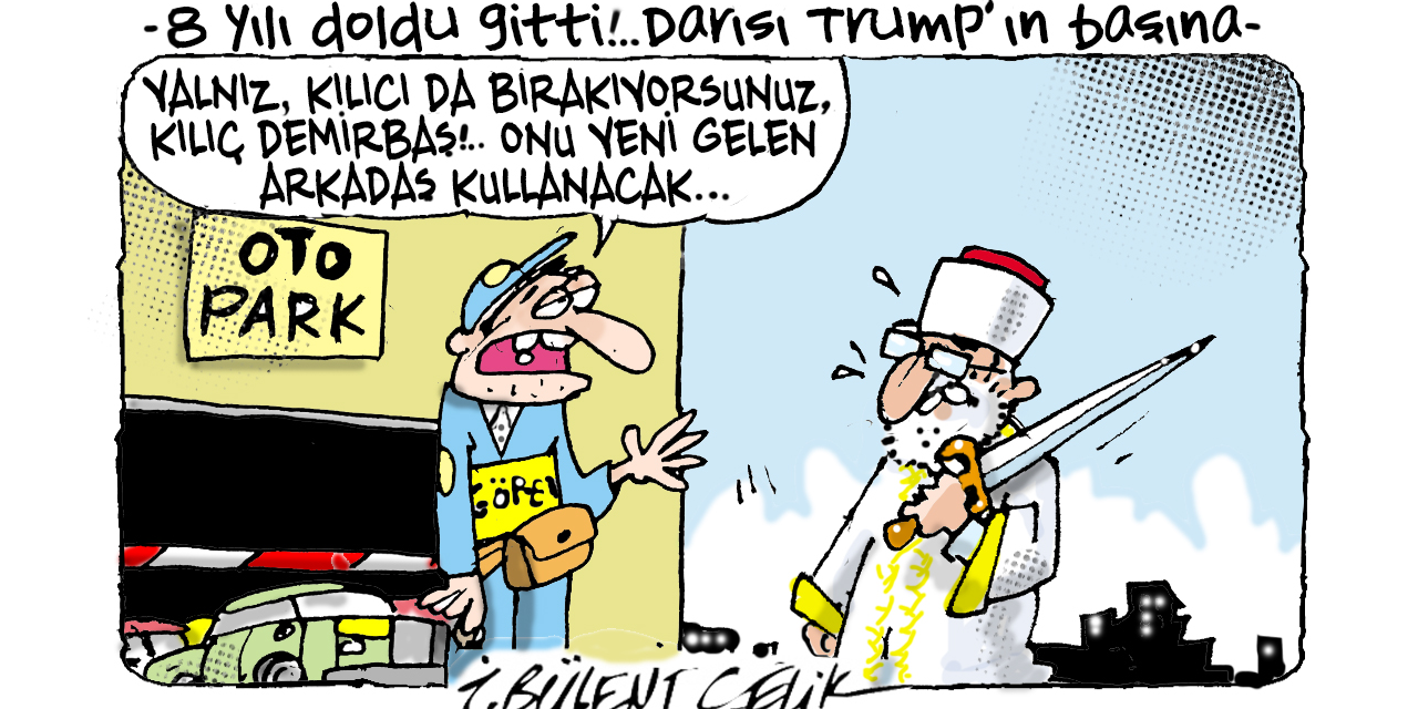 İ. Bülent Çelik'in 18 Eylül 2025 tarihli karikatürü