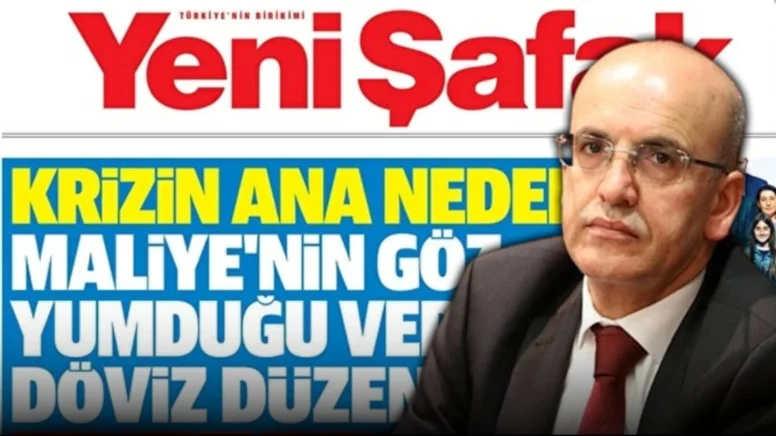 Maliye Bakanlığı'ndan Yeni Şafak'ın manşetine yanıt!