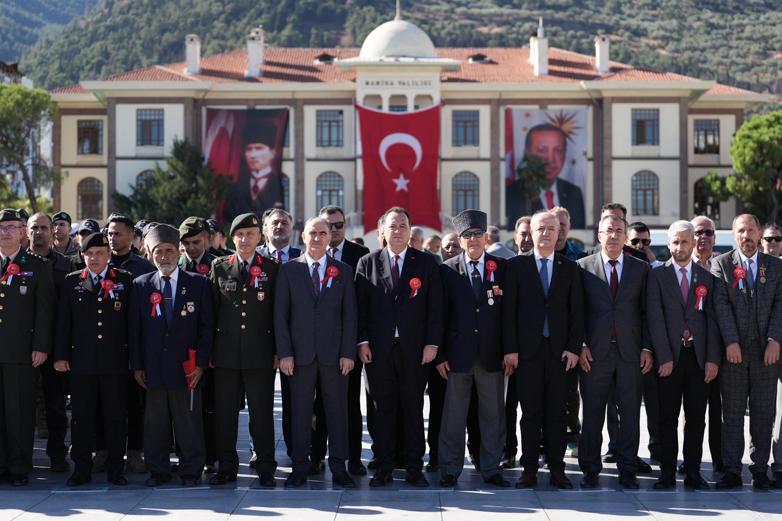 Manisa’da 19 Eylül Gaziler Günü Törenle Kutlandı