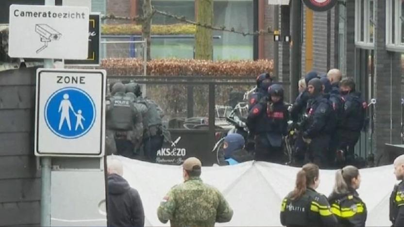 Hollanda'da rehine krizi son buldu: Tüm rehineler serbest, saldırgan gözaltında