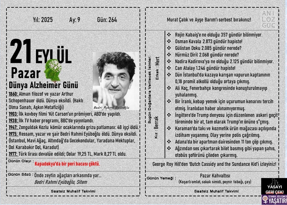 Dünya Alzheimer Günü