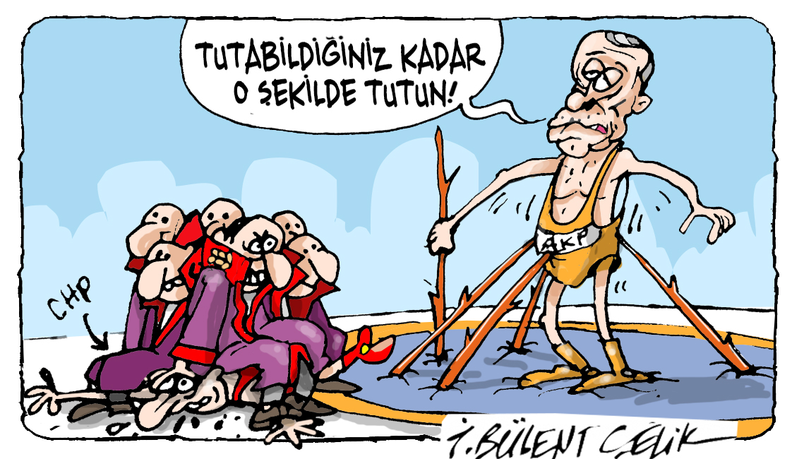 İ. Bülent Çelik'in 21 Eylül 2025 tarihli karikatürü