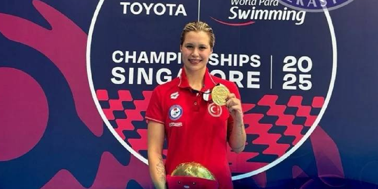 Milli para yüzücü Defne Kurt, dünya şampiyonu oldu