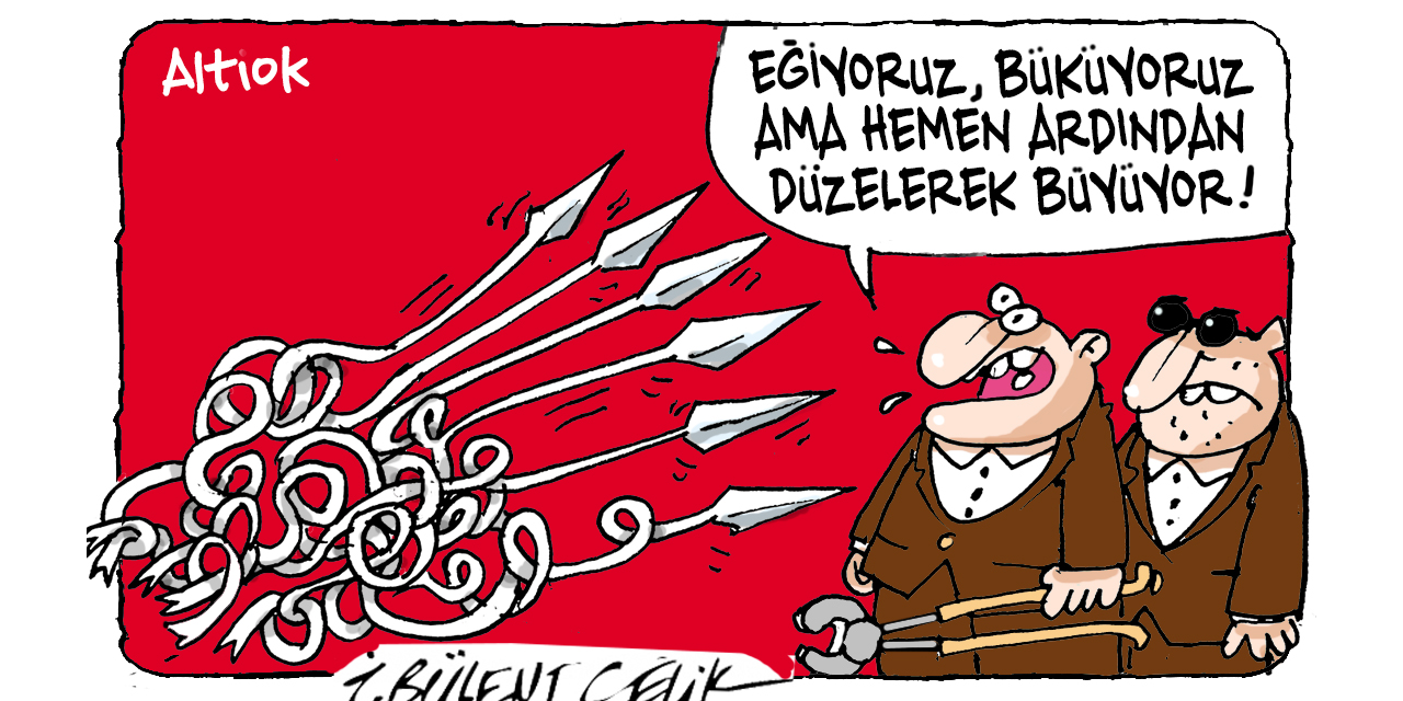 İ. Bülent Çelik'in 22 Eylül 2025 tarihli karikatürü