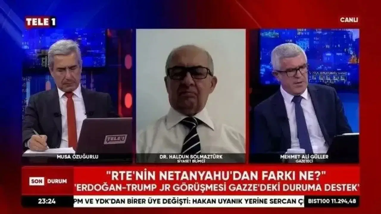 TELE1'deki "Erdoğan'ın Netanyahu'dan Farkı Ne?" KJ'si: Kanal özür diledi