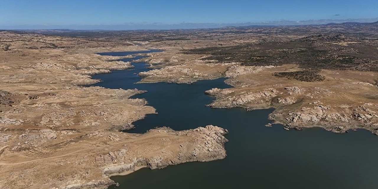 Edirne'de kuraklık baraj doluluk oranı yüzde 6'ya düştü