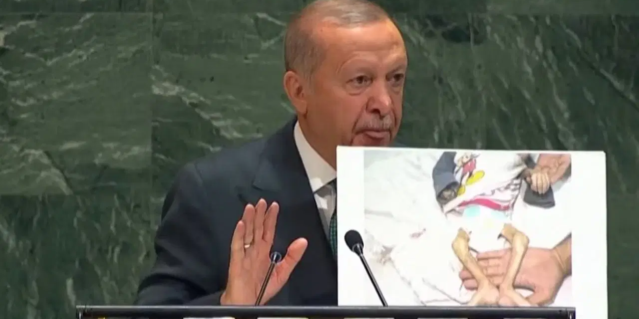 Erdoğan'dan BM kürsüsünde İsrail'e tepki: 'İşgal, tehcir, soykırım, bir toplu kıyım politikası...'