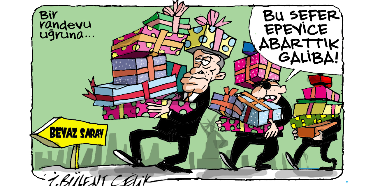 İ. Bülent Çelik'in 24 Eylül 2025 tarihli karikatürü