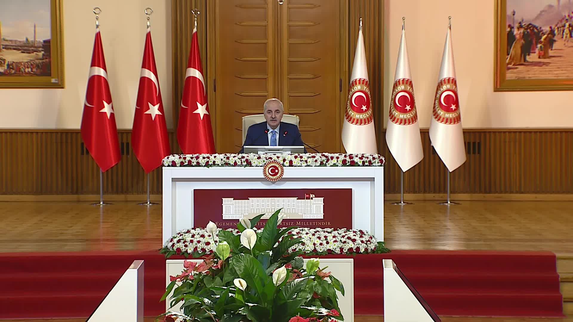 Komisyonu 12. toplantısında konuşan Numan Kurtulmuş: "Dinleme faslının sonuna geliyoruz"