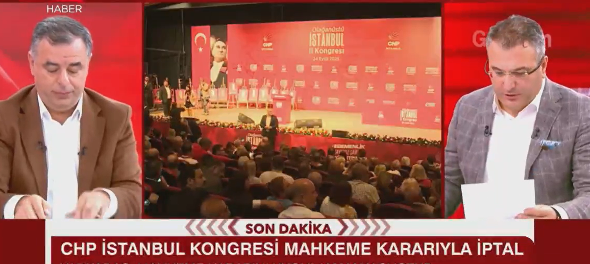 Konu CHP İstanbul Kongresi: Cem Küçük mahkeme kararını eleştirdi, Barış Yarkadaş kararı savundu!