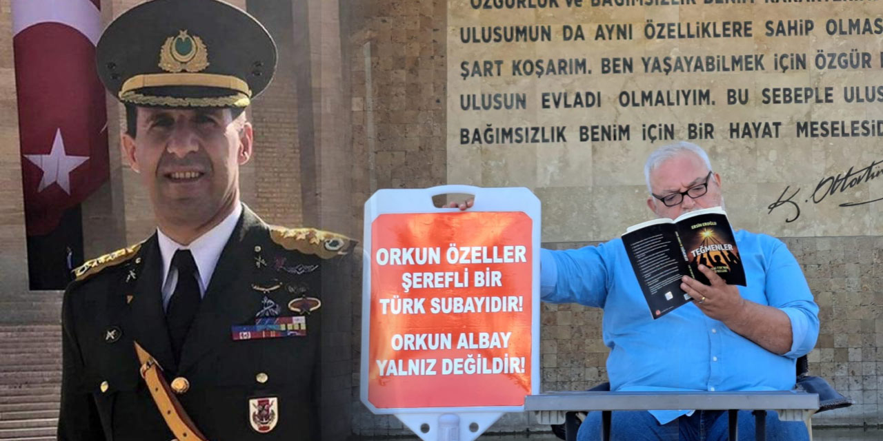 Komutanından Orkun Özeller için oturma eylemi kararı