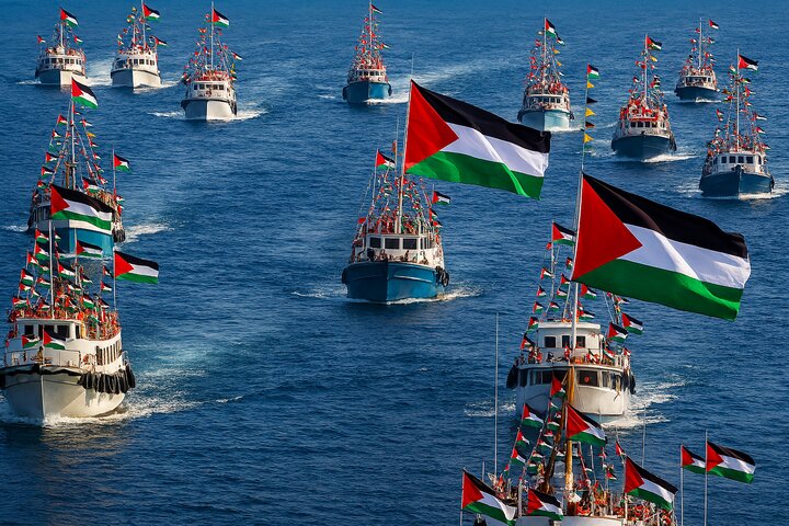 İtalyan 'donanma gemisi' Sumud Filosu'nu korumak için yola çıktı