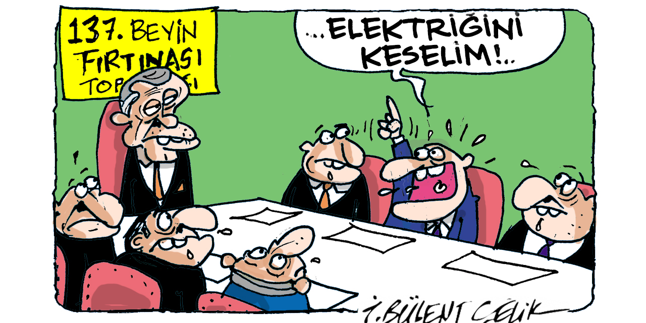 İ. Bülent Çelik'in 25 Eylül 2025 tarihli karikatürü