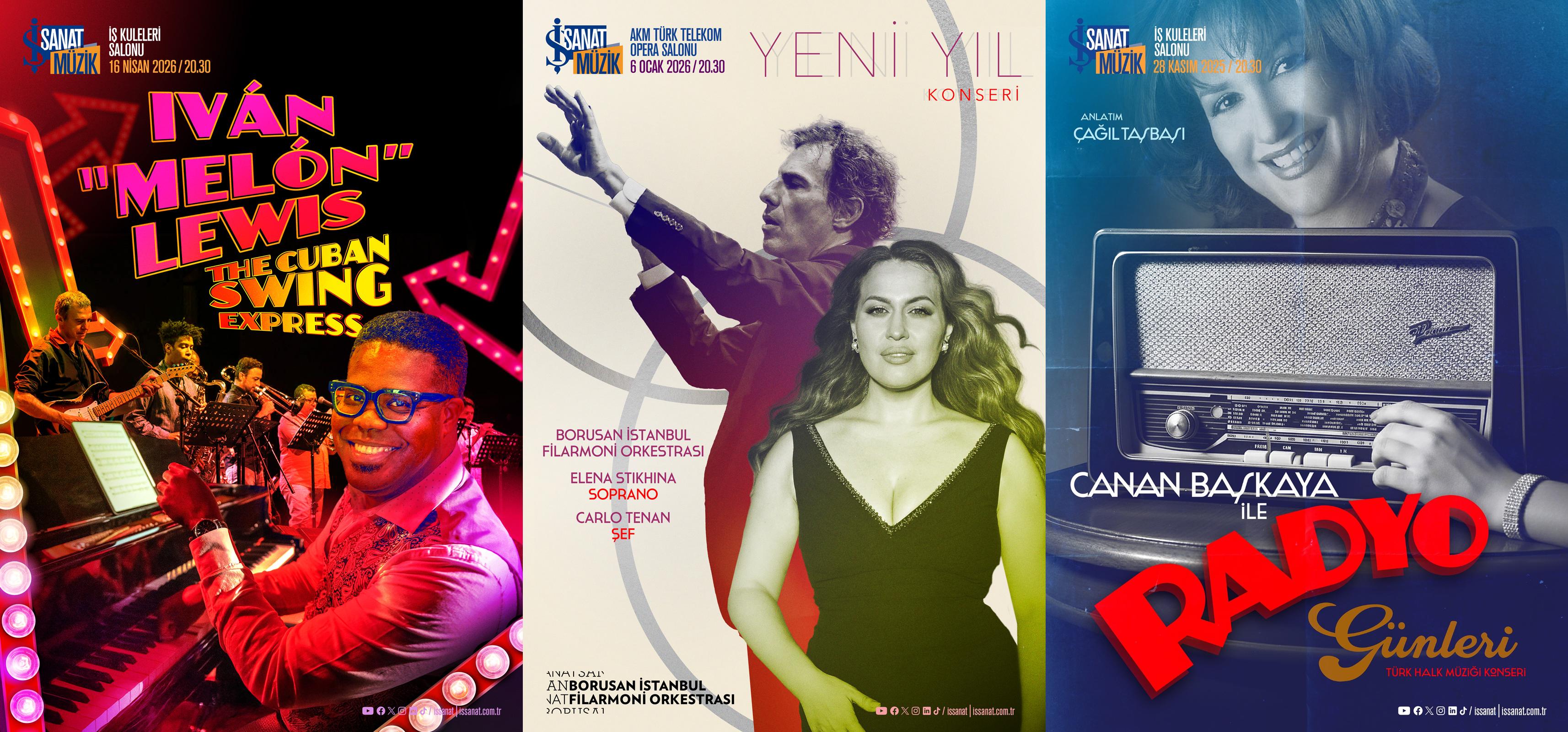 26. sezonda dünya yıldızları İş Sanat’ta