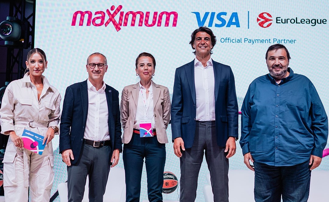 EuroLeague 2025-2026’da ödeme partneri: Maximum Kart & Visa