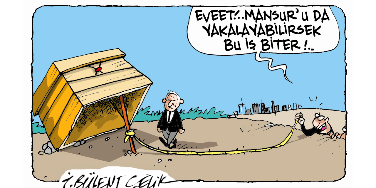 İ. Bülent Çelik'in 26 Eylül 2025 tarihli karikatürü