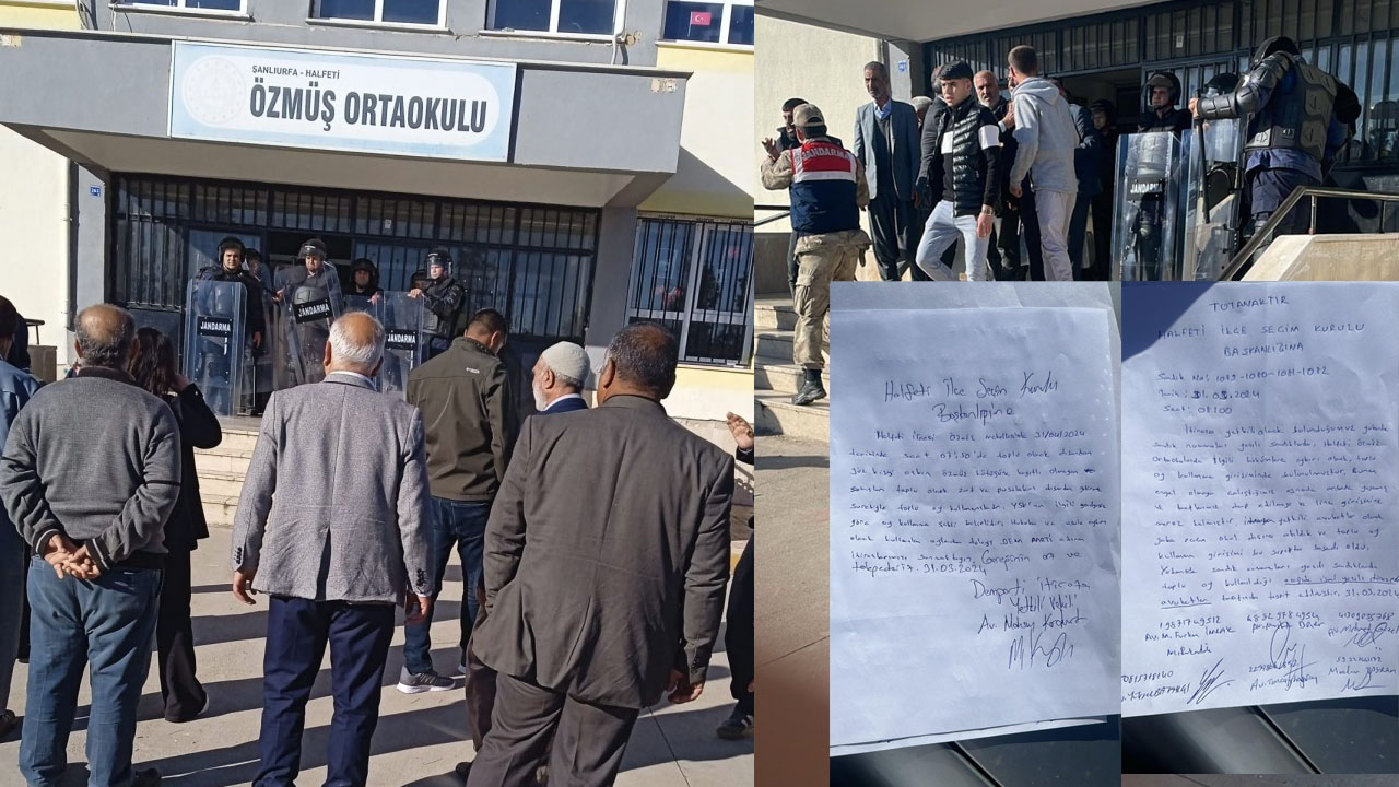 İddia: Şanlıurfa'da toplu oy kullanıldı, DEM Partili milletvekili saldırıya uğradı