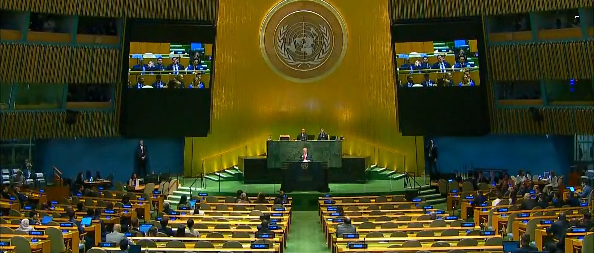 Netanyahu'ya BM Genel Kurulu'nda soykırım protestosu: Onlarca ülke salonu terk etti