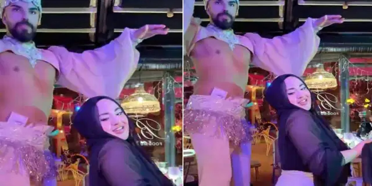 'Dini değere hakaret' sayılmıştı! Dans eden başörtülü kadın tutuklandı, zenneye yurt dışı yasağı
