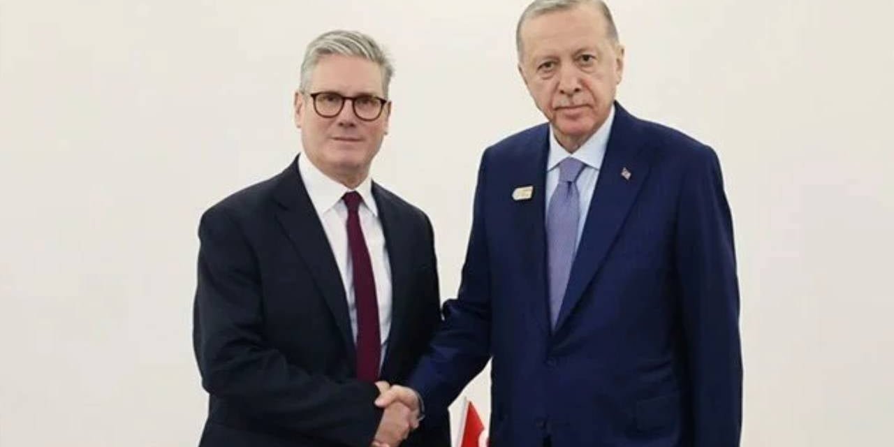 Erdoğan, İngiltere Başbakanı Starmer ile görüştü