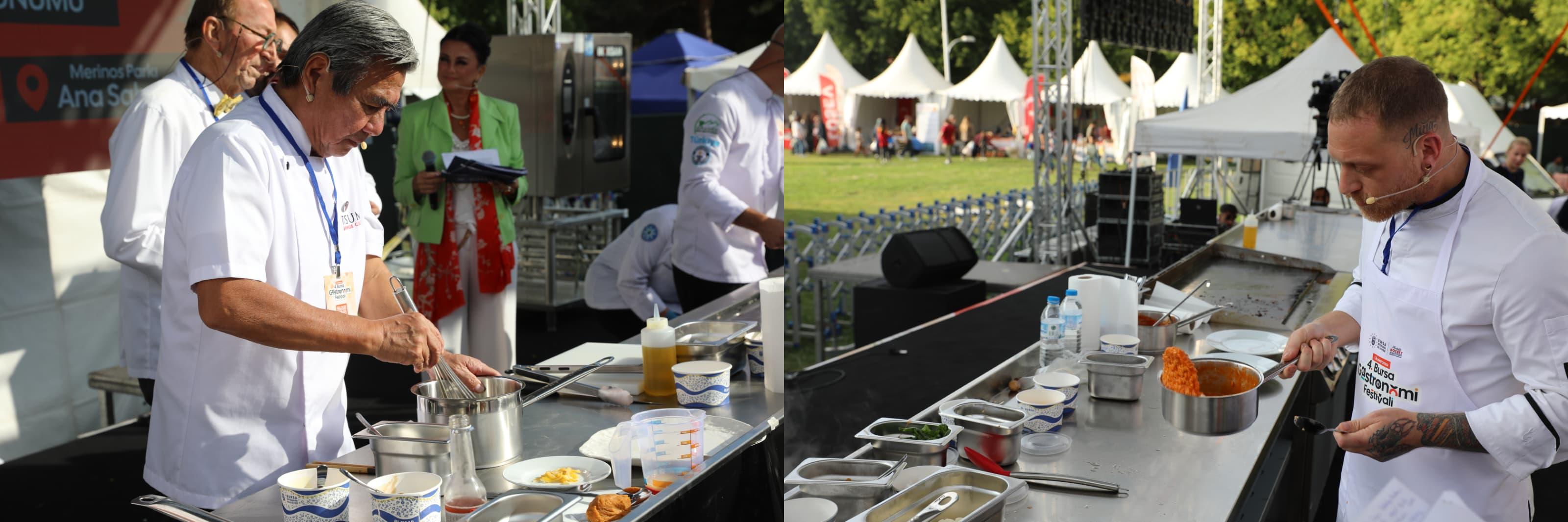 Bursa lezzetleri dünyaca ünlü şeflerin tabağında