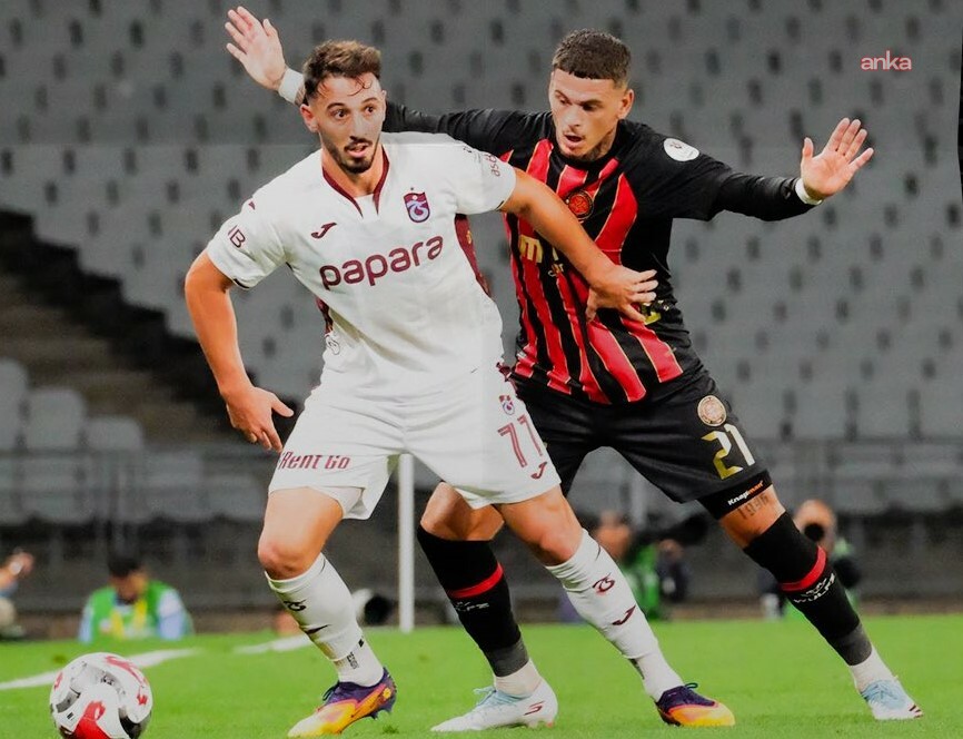 Trabzonspor - Fatih Karagümrük maçı 7 golle bitti