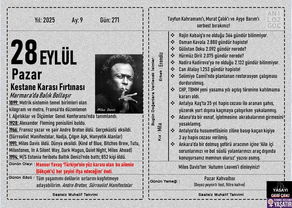 Kestane Karası Fırtınası