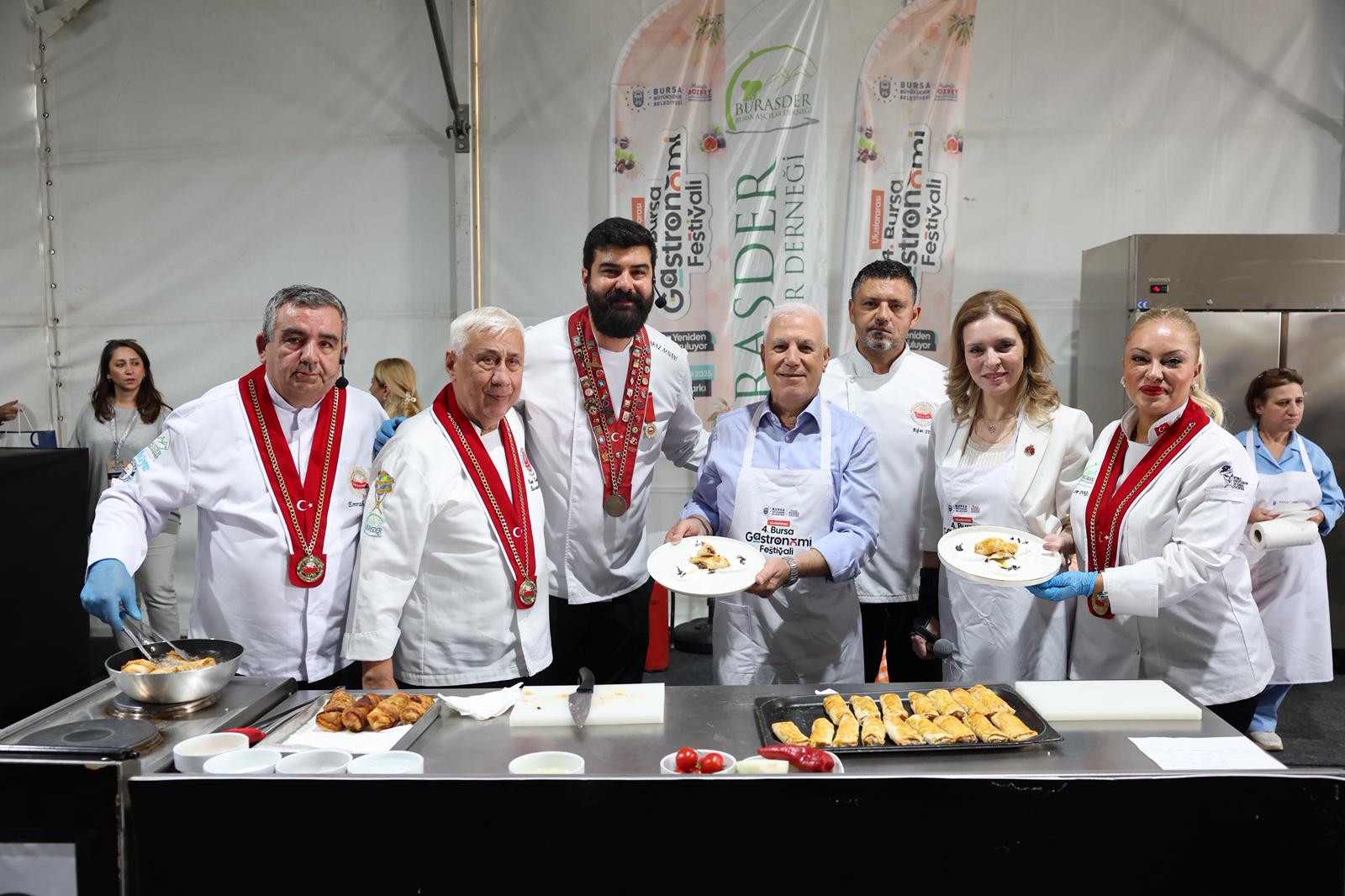 Bursa’nın gastronomi şöleni dolu dolu geçti